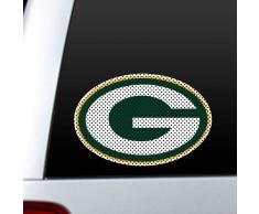 NFL Die Cut Fensterfolie, Unisex-Erwachsene, 96416, Teamfarben, Einheitsgröße