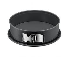 Kaiser La Forme Plus Springform, 26 cm rund, Flachboden, runde Backform, SafeClick-Verschluss, Emailleboden, antihaftbeschichtet, schnittfest, auslaufsicher