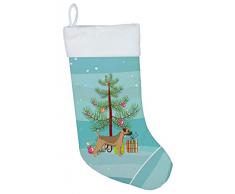 Carolines Treasures Weihnachtsstrümpfe Border Terrier, Mehrfarbig