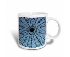 3dRose Ringling offener Pavillon mit blauen Himmel Kaffeebecher, Keramik, Mehrfarbig, 12,7 cm x 11,43 x, 8.45