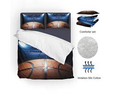 SHINICHISTAR Schmusetuch mit Ball-Motiv, Polyester, 3-teilig Modern Full Multi 1