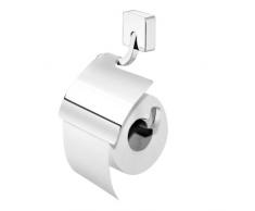 Tiger Impuls Toilettenpapierhalter mit Deckel, Edelstahl verchromt