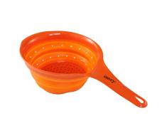 CAMRY Abtropfsieb aus Silikon, faltbar, Orange, Mehrfarbig, Einheitsgröße