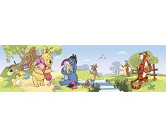 AG Design - Selbstklebende BordÃ¼re - Disney Winnie Puuh - Kinderzimmer BordÃ¼re - WandbordÃ¼re - 0,14 x 5 m - WBD 8070