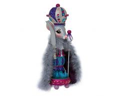 Kurt Adler 15 Zoll Hollywood Maus King Nussknacker, Violett