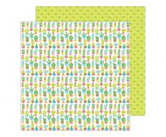 Doodlebug doo5261 Fun in The Sun 30,5 x 30,5 cm Kaktus Garten Scrapbooking Papier