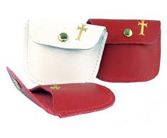 Adriatica Pelletteria Zeitschriftensammler aus Leder mit Zip-Flaschen, Sortiert