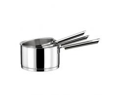 Cuisinox C61500WX13W23 Elysée Kochtopf-Set, 16/18/20 cm, Edelstahl, 3-teilig