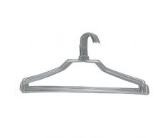 briausa Kleiderbügel Robuster 11,5 Gauge verzinktem Metall Draht, metall, silber, 45,7 cm