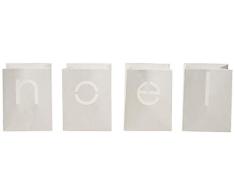 Tindra Laterne, schwer entflammbares Papier, elfenbeinfarben, One Size