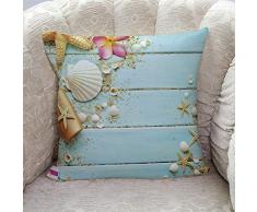 Rosen Garten Dekorativer Überwurf Kissenbezug Happy Snowman and Cardinals Winter Urlaub Merry Christmas Kissenbezug quadratisch Kissenbezug Super Soft Brushed Stoff Kissenbezug für Home Couch Sofa Bett 18 x 18 Seestern Beach8rge5810