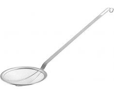 H+H 8489014 H & H Schaumlöffel Netz Edelstahl mit Griff, lang, 14 cm, Null