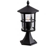Firstlight 2357bk 60 W Stratford Säule Laterne, schwarz schwarz