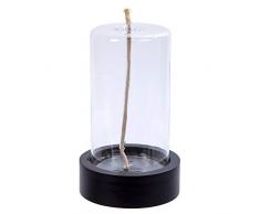 CTG Classic Öllampe mit Docht, 16,5 cm, Schwarz