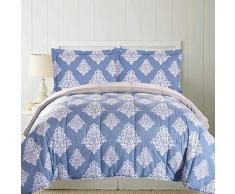 Amrapur Overseas Schmusetuch aus französischem Damast, wendbar, 2-teilig Französischer Damast King/Cal King