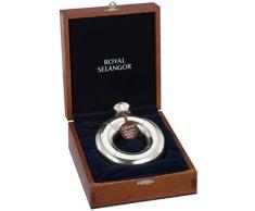 Royal Selangor Lifesaver Flachmann in gifttbox, Zinn, 5 oz