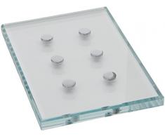 Pomdor Seifenschale cromo-Cristal transparent recampd