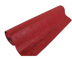 Tischläufer 50 cm Breit Hochzeit Taufe Konfirmation Kommunion Tischband 5 m (1,8€/m) (bordo)