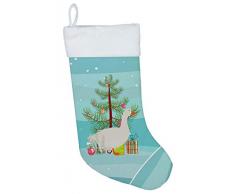 Carolines Treasures Sebastopol Goose Weihnachtsstrümpfe, Mehrfarbig