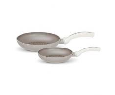 Pensofal PEN 6352 White Diamond Set 2 Pfannen, 24 + 28 cm, Aluminium