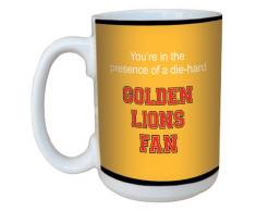 Tree-Free Greetings lm44633 Golden Löwen College Basketball Keramik Becher mit Henkel/, 15-Ounce