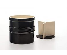 RSVP International GRY-6 Weinkühler, Marmor, Grau Übergroßer Werkzeugtopf One Size schwarz