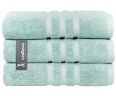 Chortex Waschlappen aus türkischer Baumwolle, 6 Stück Bath Towel - Pack of 3 Mineral