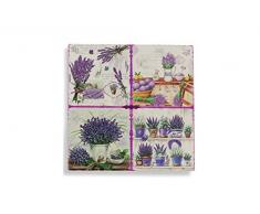 Galileo Casa Provence Untersetzer, Steingut, Mehrfarbig