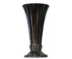 Benjara Porzellan-Vase, Braun