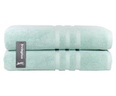 Chortex Waschlappen aus türkischer Baumwolle, 6 Stück Bath Sheet - Pack of 2 Mineral