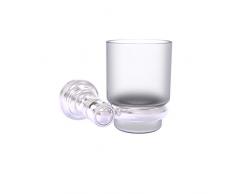 Allied Brass Carolina Collection Zahnbürstenhalter, zur Wandmontage, satiniertes Chrom