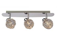 Lucide KYRA-LED - Deckenstrahler - LED - G9 - 3x2,5W 3000K - Chrom