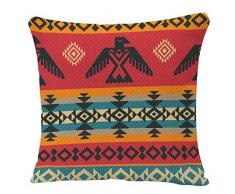 YGGQF Kissenbezug, abstrakte Kaktuspflanzen, in Schwarz, Weiß, Taupe und Pastellrosa, skandinavischer Stil, moderner und eleganter Kakteen dekorativer Kissenbezug 45,7 x 45,7 cm 18 x 18 Inch Af-026