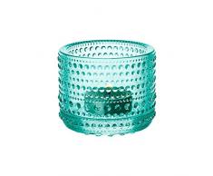 Teelichter/ Kerzenleuchter „Kastehelmi“ von Oiva Toikka - Verkauf durch Iittala, Watergreen, 6,4 cm