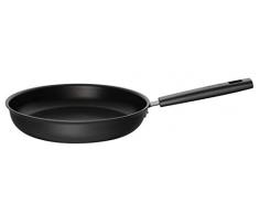 Fiskars Bratpfanne, Ø 28 cm, Für alle Kochfelder geeignet, Aluminium/Kunststoff, Kratzfest, Antihaftbeschichtung, Hard Face, Schwarz, 1052224