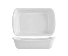 Pyrex Supreme Auflaufform, Keramik, Weiß