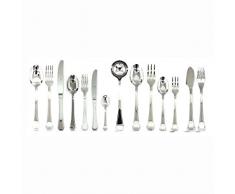 MEPRA Cellini 101728113 Hohlgriff Besteck Set 113, Silber