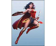 Ata Boy DC Comics artgerm Wonder Woman 6,3 x 8,9 cm Magnet für Kühlschrank und Schließfächer