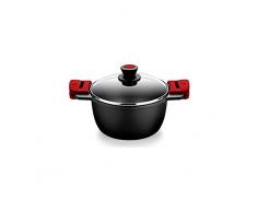 BRA Premiere A4103 Kochtopf mit Glasdeckel, Mehrfarbig, Einheitsgröße