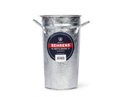 Behrens Vase, Vintage-Stil, Stahl Small Silber