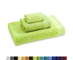 Eiffel Textile Dusche Tasche, Baumwolle, Lima, 70 x 140 x 10 cm, 3 Stück