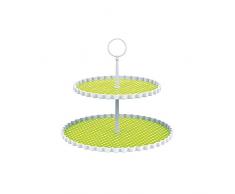 Zak Dotty Etagere zweistöckig 21/27 cm grün