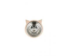 Artemio 21006050 Schale mit Katzenkopf, 16 x 16 x 4,5 cm, Holz, 16 x 16 x 4,5 cm