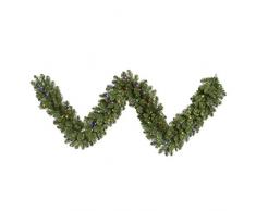 Vickerman G125511 Grand Teton Künstliche Weihnachtsgirlande Maße: 23 x 35,6 cm 9 Mehrfarbige LED-Lichter