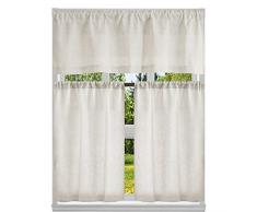 Home Maison Küchenvorhang, massiv, leinen, 58x15