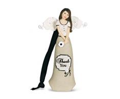 Pavilion Gift Company 88147 Modeles Danke Engel Figur, 4–1/2