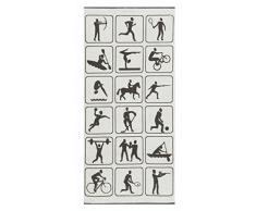 Egeria 60007 Activity Freizeittuch Baumwolle Stone 160 x 75 x 0,5 cm