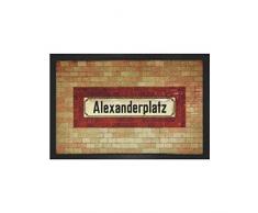 Rockbites Design 1012509810 Fußmatte, Polyamid, Schwarz, 40 x 60 cm, 1 Einheiten