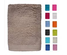 DHestia Handtuch-Set für Bad und Dusche, 100% Baumwolle, 500 g/m Größen (Sand, 30 x 50 cm, 3 Stück, Mehrfarbig, 30 x 50 cm