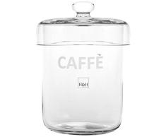 H&H Kaffeedose, Glas, Transparent